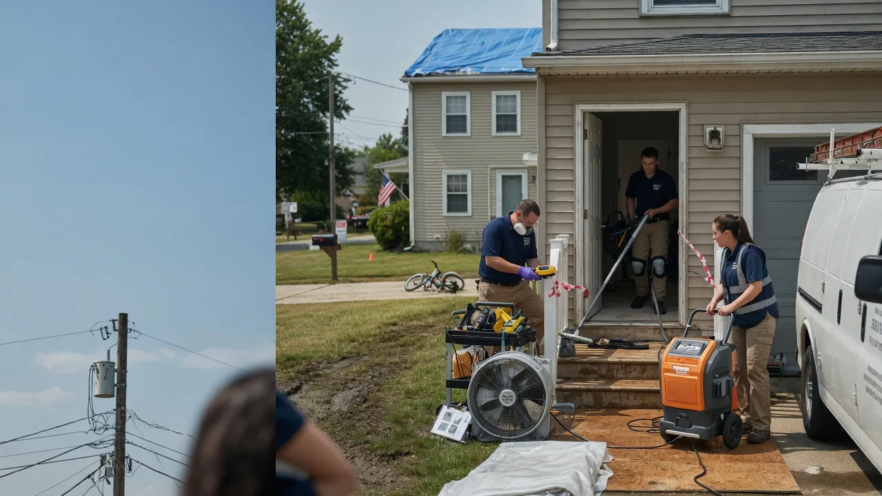 Water Damage Repair in Bee Spring, KY near me